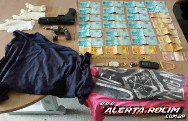 Criminoso é preso após roubar dinheiro e objetos de residência em área rural de Rolim de Moura