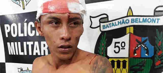 Criminoso é espancado por populares após agredir vítima em Porto Velho
