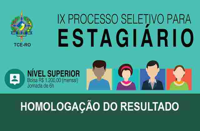 Sai o resultado final da seleção para estágio no Tribunal de Contas de Rondônia