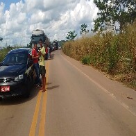 Manifestantes liberam a BR-364 em Jacy-Paraná