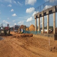 Obra do viaduto da Três e Meio é retomada; Projeto da Campos Sales deve ser refeito