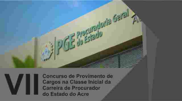 Concurso para procurador no Acre recebe inscrições até quinta; salário é de R$ 21.398