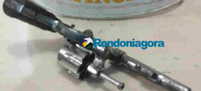Menor é detido com revólver e confessa que iria roubar motos em Porto Velho