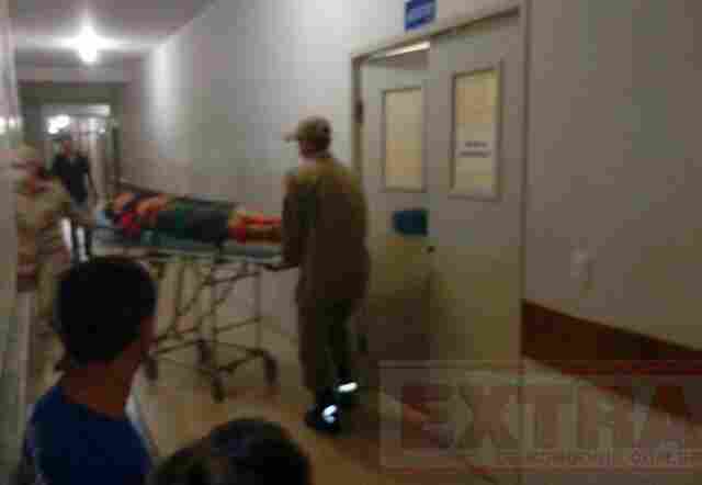 Homem e mulher grávida de dois meses sofrem tentativa de homicídio