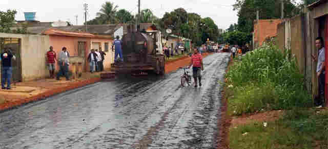 Prefeitura de Porto Velho começa programa de asfaltamento urbano no Bairro Cuniã