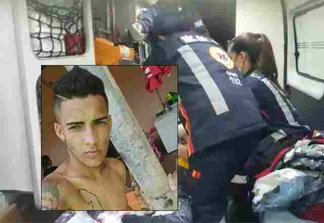 Morre no João Paulo II jovem atingido a tiros na frente da namorada