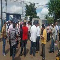 Taxistas protestam contra o Uber na Semtran de Porto Velho