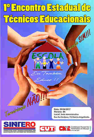 Sintero promove o 1º Encontro Estadual de Técnicos Educacionais