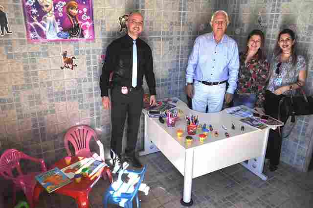 Airton equipa sala especializada para escuta de crianças e adolescentes vítimas de violência