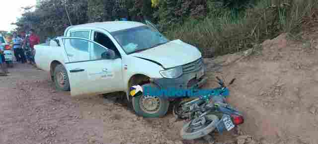 Carro oficial atropela e mata motociclista na Estrada da Penal