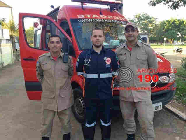 Bebê de 17 dias é salvo graças ação rápida do Samu