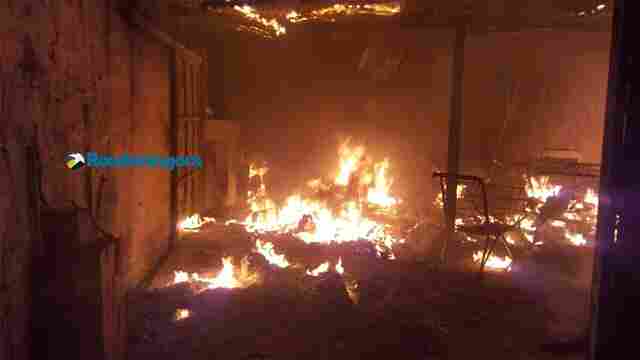 Incêndio em depósito de loja mobiliza Bombeiros na Capital