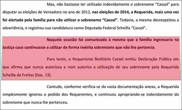 Família Cassol pede que Justiça proíba ex-mulher de Reditário usar sobrenome da família