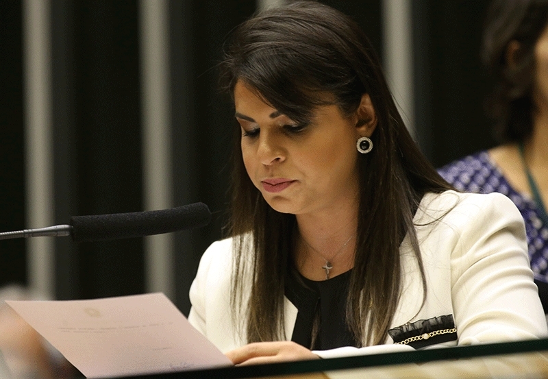 Denúncia da PGR contra Temer é lida na Câmara por Mariana Carvalho