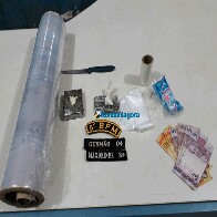 Após denúncia, foragido é recapturado com maconha e cocaína a Zona Leste