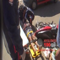 Mais dois motociclistas ficam feridos em acidentes de trânsito