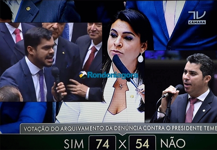 S&oacute; Expedito, Mariana e Marcos Rog&eacute;rio votam por investiga&ccedil;&atilde;o contra Temer