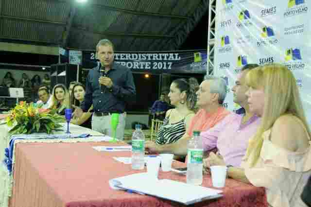 Prefeito enfatiza valorização do esporte com a realização do 26º Interdistrital em Jaci-Paraná