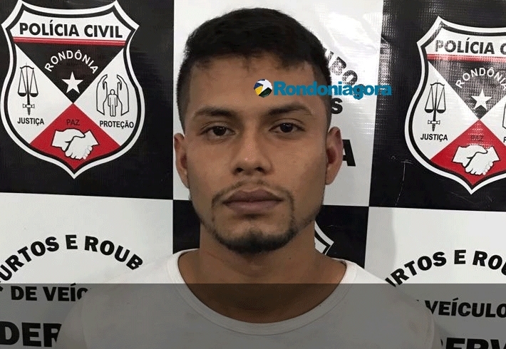 Polícia Civil prende maior assaltante de veículos de Porto Velho