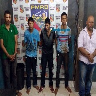Quadrilha composta por taxista e apenados é presa após roubo e perseguição na Zona Leste