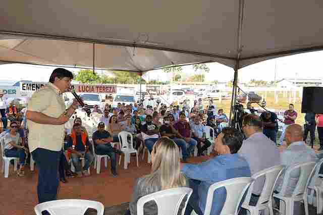 Cleiton Roque parabeniza governador por cumprir compromisso feito com a deputada Lucia Tereza