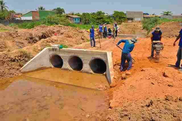 Prefeitura de Ji-Paraná avança na substituição de pontes de madeira