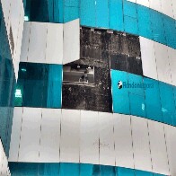 Placas de vidro do CPA “voam” com temporal na Capital