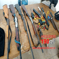 PM prende trio após roubo a propriedade rural; armas foram apreendidas