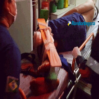 Jovem tem a perna amputada por carro de vizinho após discussão em Porto Velho