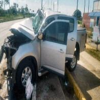 Caminhonete colide de frente com carreta na BR-364 e motorista morre no local