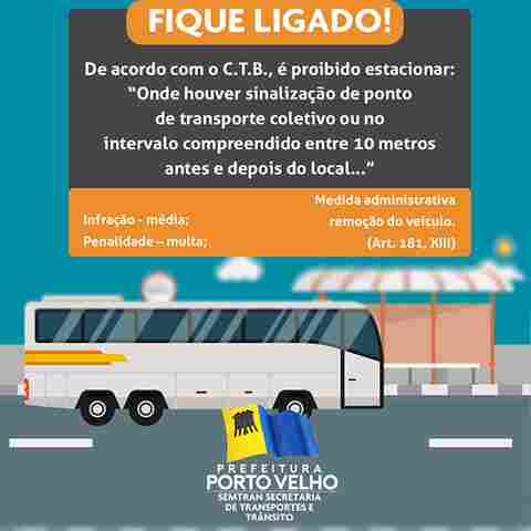 Condutores serão conscientizados sobre proibição de estacionamento