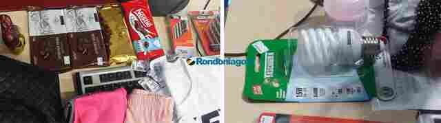 Mulher é presa após furtar produtos em loja de departamento em Porto Velho