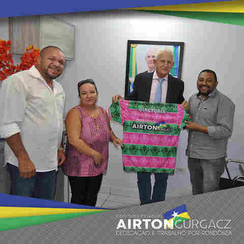 Deputado Airton parabeniza campeãs do Carnaval de Porto Velho