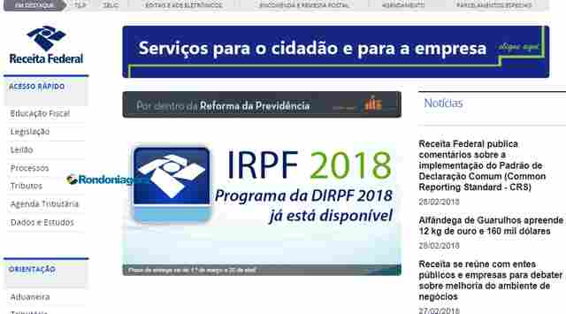 Quase 200 mil rondonienses devem fazer declaração do Imposto de Renda neste ano
