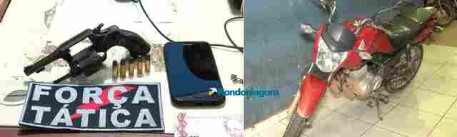 Criminoso é preso após roubar jovem na saída de agência bancária em Porto Velho