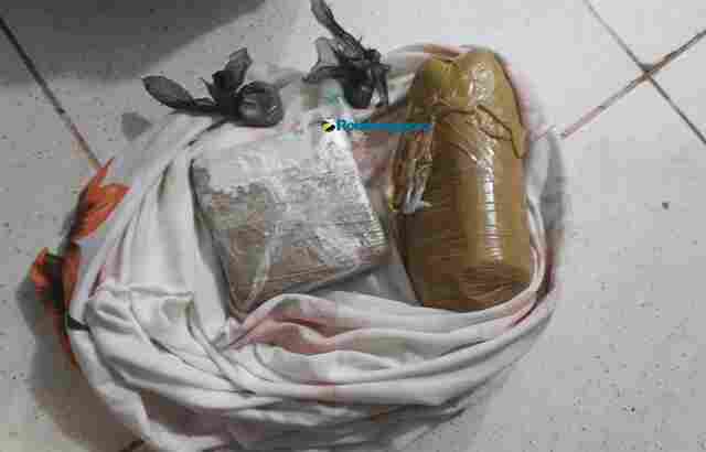 Jovem é preso com drogas em quarto de hotel