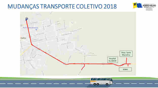 Prefeitura altera itinerário da linha de ônibus para a comunidade Santa Marcelina