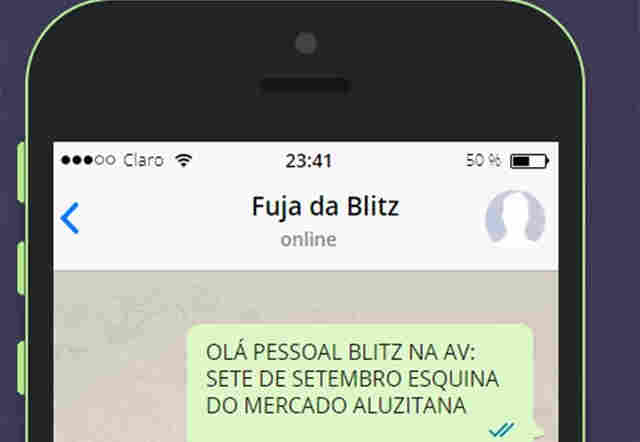 Polícia Civil começa indiciar motoristas que alertam sobre blitz em redes sociais