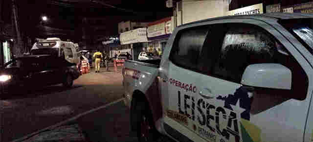 Lei Seca: quinze motoristas são presos dirigindo bêbados em Porto Velho