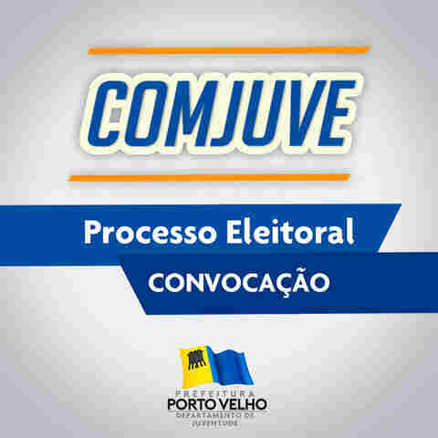 Começa o processo eleitoral para formar o Conselho Municipal da Juventude de Porto Velho
