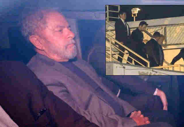 Ex-presidente Lula já está preso na Polícia Federal em Curitiba