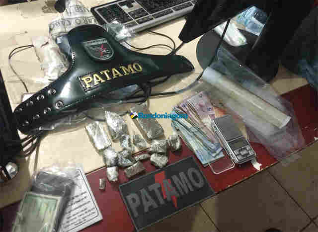 Polícia prende oito por envolvimento com o tráfico
