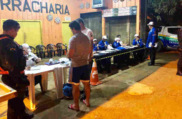 Operação Lei Seca flagra mais de 200 motoristas embriagados no fim de semana em Rondônia
