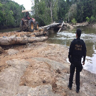 PF combate garimpo de diamantes em terra indígena e diz haver índios Suruís envolvidos no crime