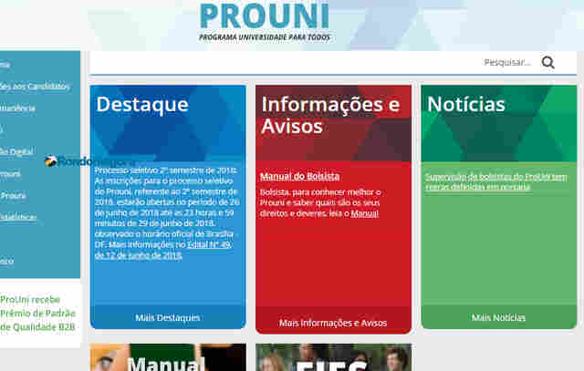 ProUni oferece 174 mil vagas; inscrições começam dia 26