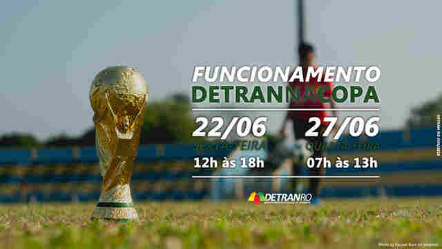 Detran também muda horário de atendimento durante a Copa