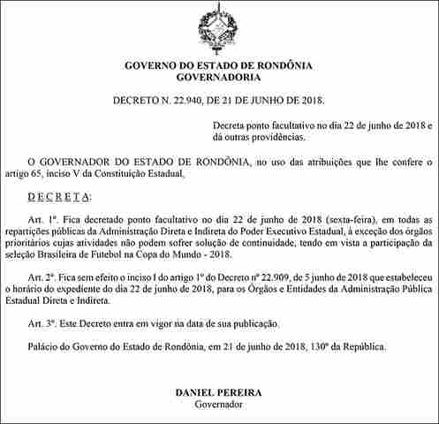 Governador volta atrás e manda fechar repartições públicas nesta sexta-feira