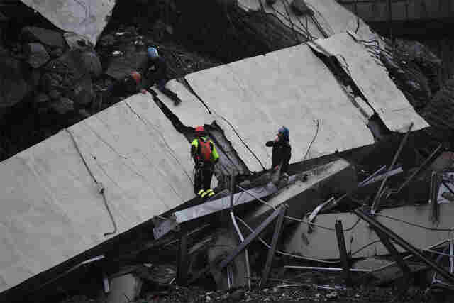 Ponte cai na Itália e deixa dezenas de mortos