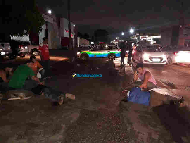 Motociclista fica em estado grave após atropelar ciclista na Zona Leste da Capital