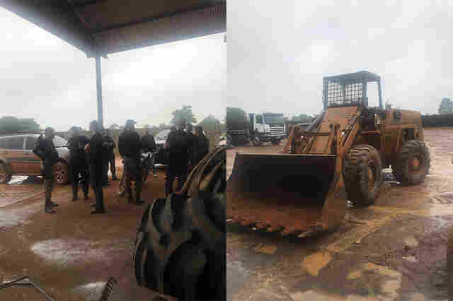 PF apreende maquinários para exploração ilegal na Terra Indígena Karipuna